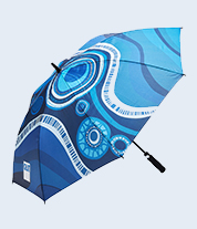 QUT Umbrella - Indigenous Design