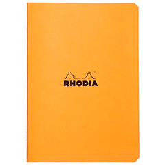 RHODIA CAHIER SIDE STAPLED A5 LINED