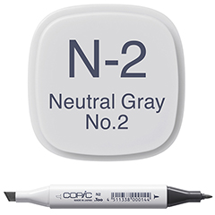 MARKER COPIC NEUTRAL GRAY NO 2 - N2