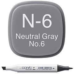 MARKER COPIC NEUTRAL GRAY NO 6 - N6