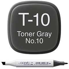 MARKER COPIC TONER GRAY NO 10 - T10