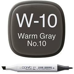 MARKER COPIC WARM GRAY NO 10 - W10