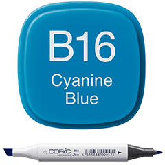 MARKER COPIC CYANINE BLUE - B16