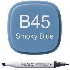 MARKER COPIC SMOKY BLUE - B45