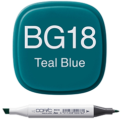 MARKER COPIC TEAL BLUE - BG18