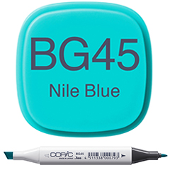 MARKER COPIC NILE BLUE - BG45