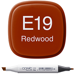 MARKER COPIC REDWOOD - E19