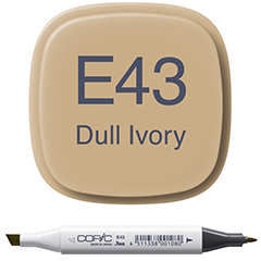MARKER COPIC DULL IVORY - E43