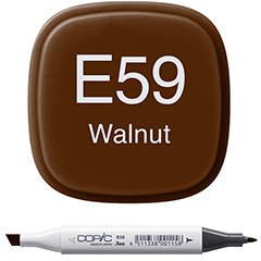MARKER COPIC WALNUT - E59