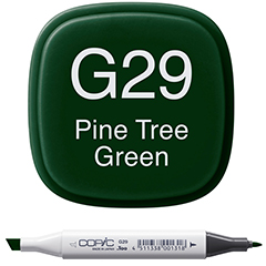 MARKER COPIC PINE TREE GREEN - G29