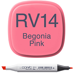 MARKER COPIC BEGONIA PINK - RV14