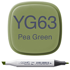 MARKER COPIC PEA GREEN - YG63