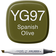 MARKER COPIC SPANISH OLIVE - YG97