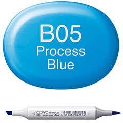 COPIC SKETCH PROCESS BLUE - B05