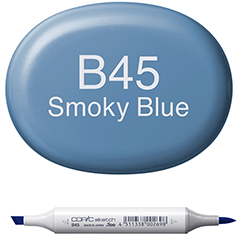 COPIC SKETCH SMOKY BLUE - B45