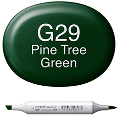 COPIC SKETCH PINE TREE GREEN - G29