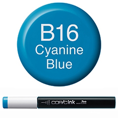 COPIC INK CYANINE BLUE - B16