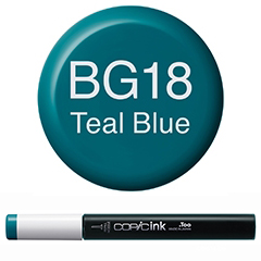 COPIC INK TEAL BLUE - BG18