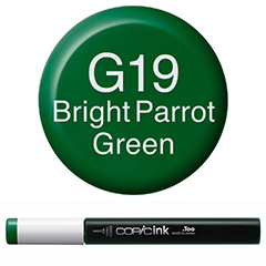 COPIC INK BRIGHT PARROT GREEN - G19