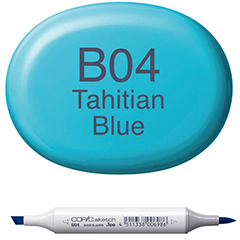 COPIC SKETCH TAHITIAN BLUE - B04