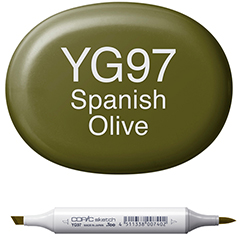 COPIC SKETCH SPANISH OLIVE - YG97
