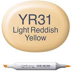 COPIC SKETCH LIGHT REDDISH YELLOW - YR31