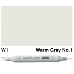 COPIC CIAO WARM GRAY NO 1 - CCW1