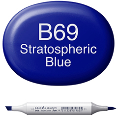COPIC SKETCH STRATOSPHERIC BLUE - B69