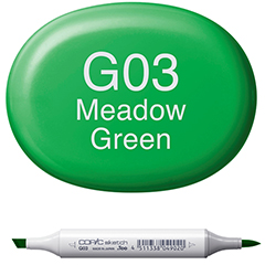COPIC SKETCH MEADOW GREEN - G03