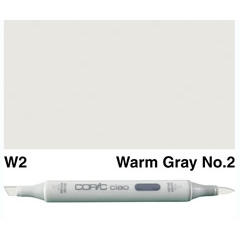COPIC CIAO WARM GRAY NO 2 - CCW2