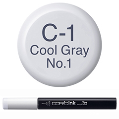 COPIC INK COOL GRAY NO 1 - CIC1