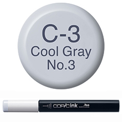 COPIC INK COOL GRAY NO 3 - CIC3