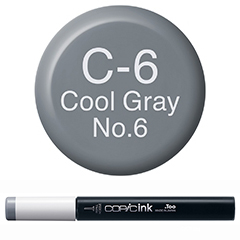 COPIC INK COOL GRAY NO 6 - C6