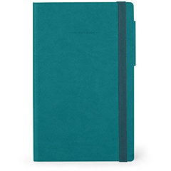 MY NOTEBOOK MED DOTTED MALACHITE GREEN
