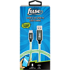 FUSE USB-C TO USB-A LED CABLE