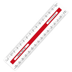 RULER SCALE 15CM DRAFTEX AS3 SRM6315