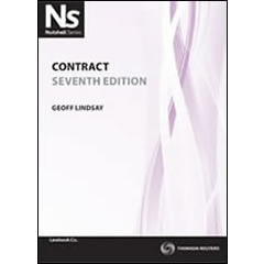 CONTRACT - NUTSHELL SERIES **OLD EDN