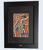 Indigenous Print Emu