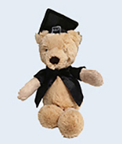 QUT Graduation Bear Frankie 28cm
