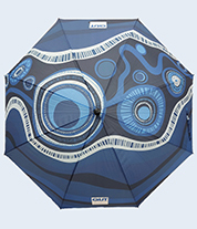 QUT Umbrella - Indigenous Design