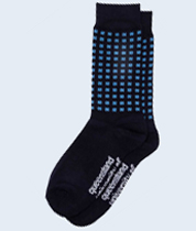 QUT Team Socks Blue