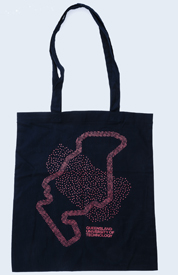 QUT Tote Bag - Footprint Dot