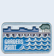 QUT Gardens Point Pin