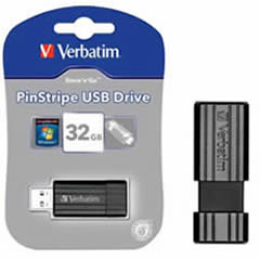 USB 32Gb Pinstripe