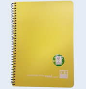 QUT A4 Lecture Pad - Yellow