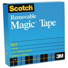 TAPE SCOTCH MAGIC REMOVABLE 19MM BOXED #25912