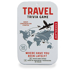 TRAVEL TRIVIA GAME TIN KIKKERLAND