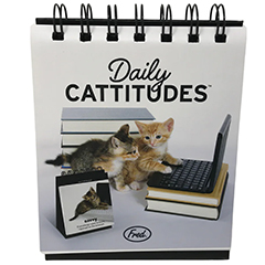 FLIP BOOK DAILY CATTITUDES FRED