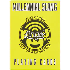 MILLENIAL SLANG PLAYING CARDS LINGO