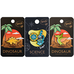 HEEBIE ENAMEL PIN ASST
